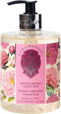 Мыло жидкое La Florentina Arboreal Peony / Изысканный пион (500мл)