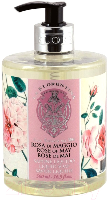 Мыло жидкое La Florentina Майская роза (500мл)