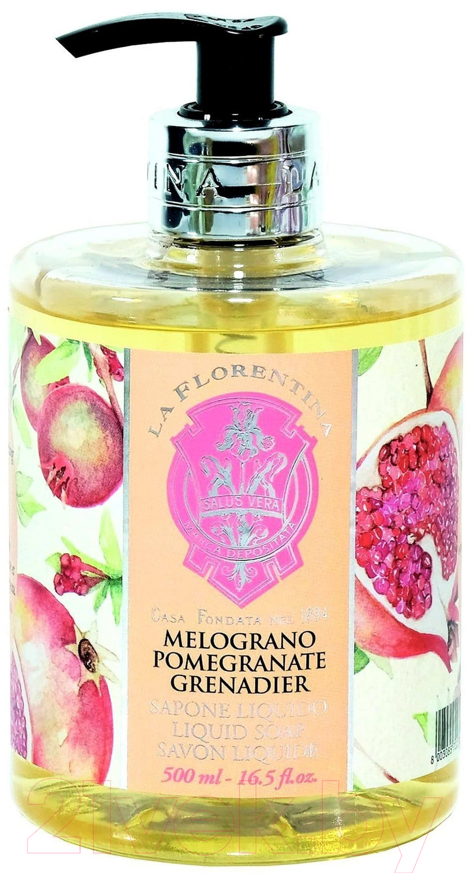 Мыло жидкое La Florentina Гранат (500мл)