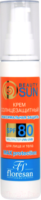 Крем солнцезащитный Floresan Beauty Sun Максимальная защита SPF 80 (75мл)