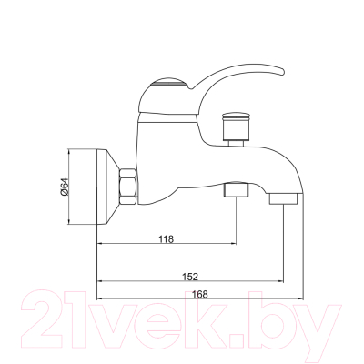 Смеситель Gross Aqua Provance 2516586С