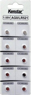 

Комплект батареек, G0/LR521/LR63/LR50/379A/179 1.55V BL-10 / KS-G0-BL10
