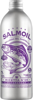 Кормовая добавка для животных Necon Salmoil Ricetta 5 масло лососевое для кожи и шерсти / NECSR5250 (250мл) - 