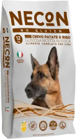 Сухой корм для собак Necon Для взрослых собак всех пород с олениной и картофелем / NECN07 (12кг) - 