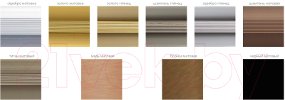 Изображение товара Профиль декоративный Русский Профиль РП-АКП-12 2.7м (серебро матовое)