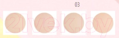 Изображение товара Пудра компактная Eva Mosaic Матирующая тон 03 (9.5г)