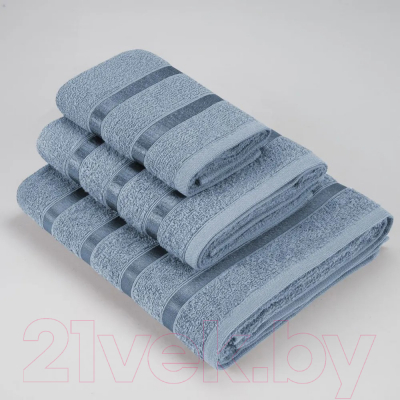 Изображение товара Набор полотенец Diana Махра / ПМDA-ТмГ-30-50-70 (темно-голубой)