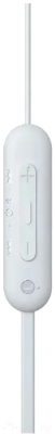 Беспроводные наушники Sony WI-C100 (белый)