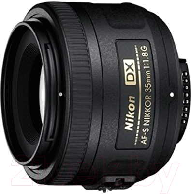 Стандартный объектив Nikon Nikkor 35mm f/1.8G AF-S DX 