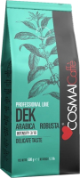 Кофе в зернах Cosmai Caffe Dek 70% Арабика 30% Робуста без кофеина (500г) - 