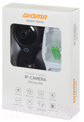 IP-камера Digma DiVision 300 (черный)