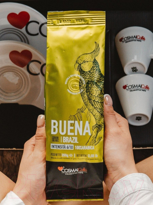 Кофе молотый Cosmai Caffe Buena Brasil 100% Арабика (250г)