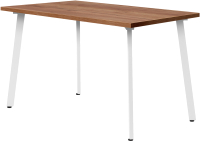 Обеденный стол Millwood Шанхай 120x70x75 (дуб табачный Craft/металл белый) - 