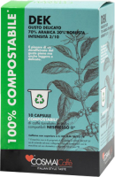 Кофе в капсулах Cosmai Caffe Capsules Dec Compatibile Nespresso (10шт) - 