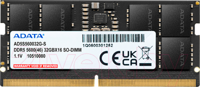 Оперативная память DDR5 A-data AD5S560016G-S