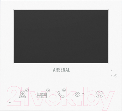 Монитор для видеодомофона Arsenal Афина Pro (белый)