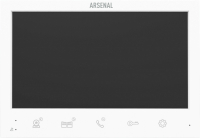 Монитор для видеодомофона Arsenal Грация Pro (белый) - 