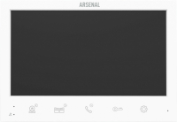 Монитор для видеодомофона Arsenal Грация Pro SD (белый) - 