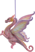 Елочная игрушка Kurt S. Adler Розовый дракон / E0376_1 - 