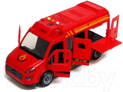 Игрушка-конструктор Sima-Land Пожарный фургон YW8088B / 9545771 (50эл)