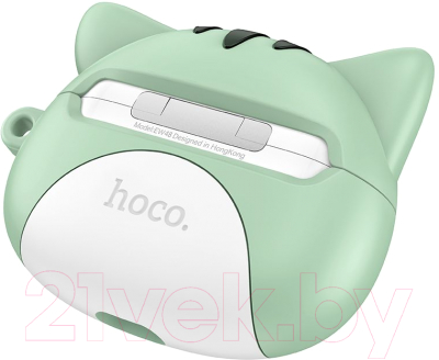 Беспроводные наушники Hoco EW48 TWS (ментоловый кот)