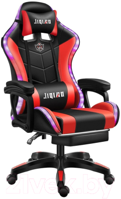Кресло геймерское Jiqiao DG8003-ЧК (черный/красный)