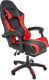 Кресло геймерское Jiqiao DG8003-ЧК (черный/красный) - 