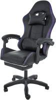 Кресло геймерское Jiqiao DG8003-ПЧ (черный) - 