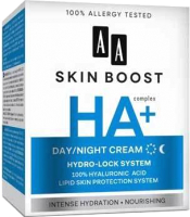 Крем для лица AA Skin Boost HA+ день-ночь интенсивное увлажнение и питание (50мл) - 