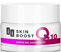 Крем для лица AA Skin Boost Q10 день-ночь разглаживание и эластичность (50мл) - 