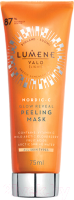 

Маска для лица гелевая Lumene, Valo Nordic-C Glow Reveal Peeling Mask