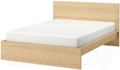 Двуспальная кровать Ikea Мальм 392.109.45