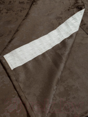 Штора Mafy Larnaka с подхватом (200х270, коричневый)