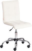 Кресло офисное Tetchair Zero CC кожзам (белый) - 