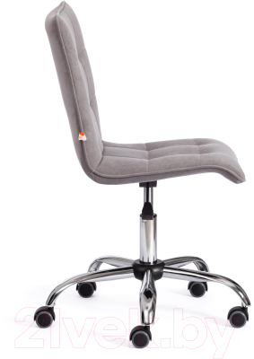 Кресло офисное Tetchair Zero CC флок (серый)
