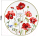 Миниатюра изображения товара Набор тарелок Elan Gallery Маки / 420315 (2пр)