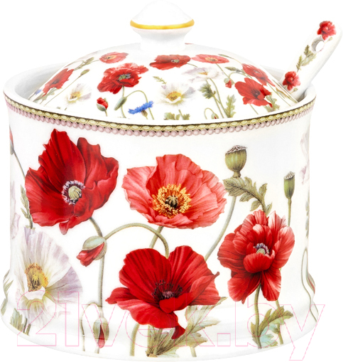 Сахарница Elan Gallery Маки / 420484