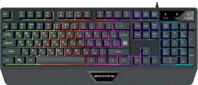 Клавиатура Defender Moldtaur GK-116 / 45116 (черный)