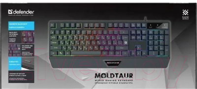 Клавиатура Defender Moldtaur GK-116 / 45116 (черный)