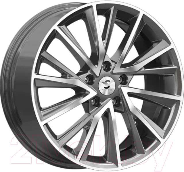 Литой диск SKAD Premium КР010 Tiggo 8 Pro 18x7.5" 5x108мм DIA 60.1мм ET 47мм (Diamond Gloss Graphite)