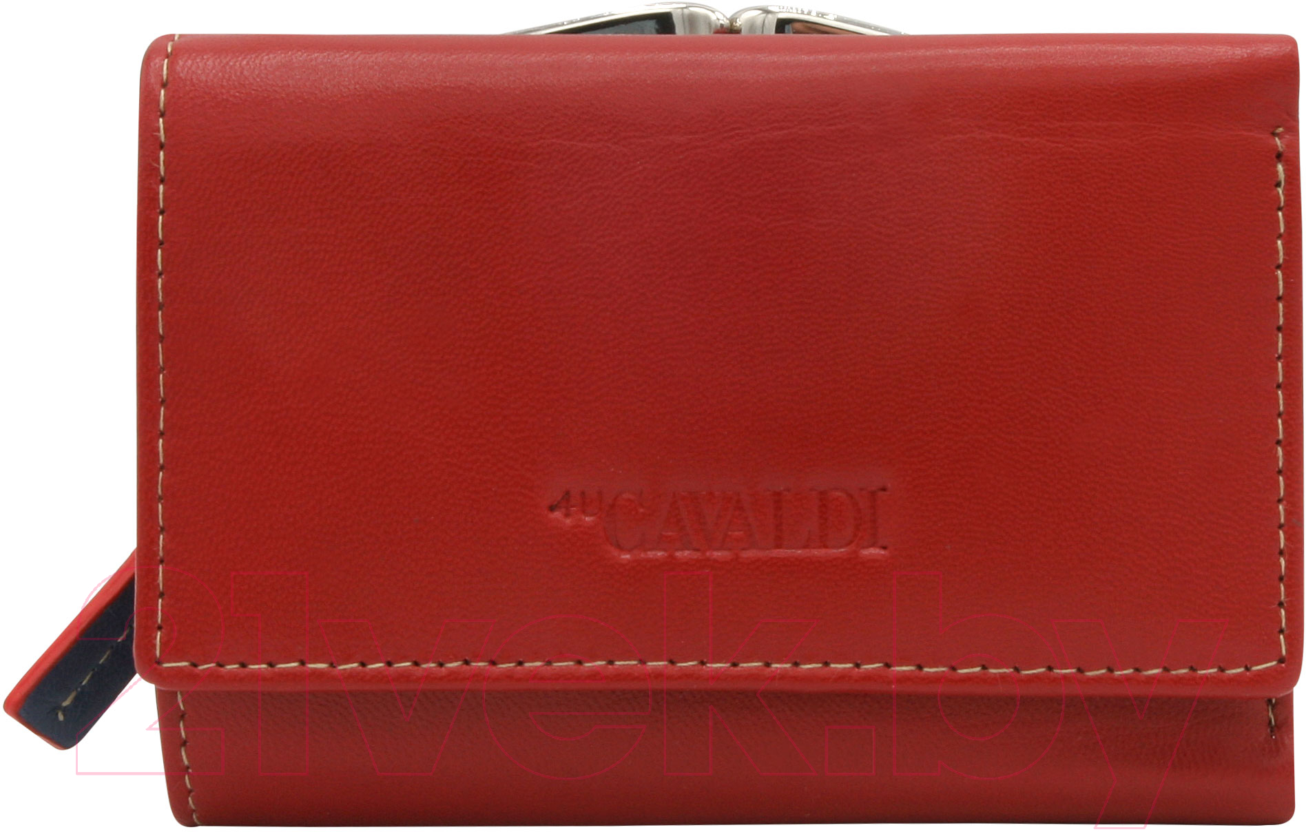 Портмоне Cedar 4U Cavaldi / SL-402S-GNS-BOX (красный мульти) — фото 1