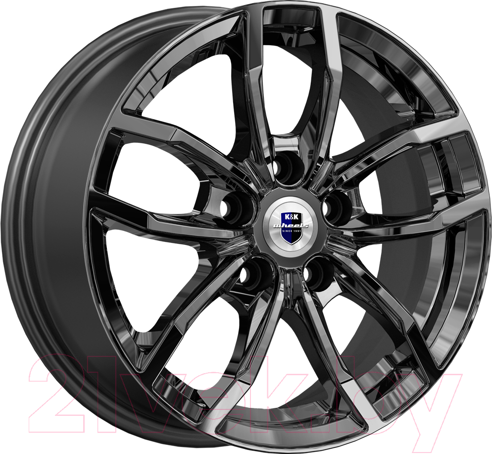 Литой диск K&K Фрост 15x6.5" 5x100мм DIA 57.1мм ET 38мм Кварц