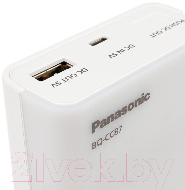 Зарядное устройство для аккумуляторов Panasonic Basic / K-KJ87MCD40USB (с аккумуляторами) — фото 2