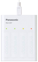Зарядное устройство для аккумуляторов Panasonic Basic / K-KJ87MCD40USB (с аккумуляторами) - 