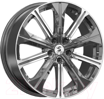 Литой диск K&K Premium КР013 Tiggo 7 Pro 19x7" 5x108мм DIA 60.1мм ET 33мм (Diamod Gloss Graphite)