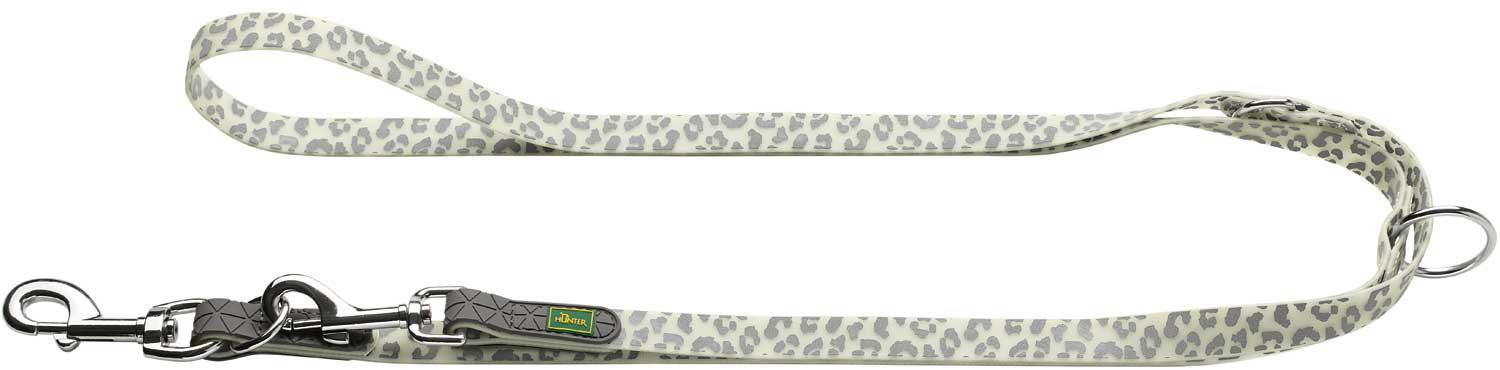 Поводок HUNTER T-Leash Convenience Refl Glow / 69168 (15/200, леопард)