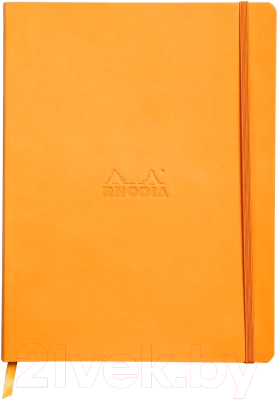 Блокнот Rhodia Rhodiarama / 117515C (80л, оранжевый)