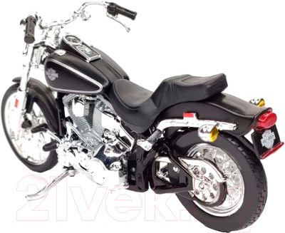 Масштабная модель мотоцикла Maisto Harley-Davidson 1984 FXST Softail 39360 / 20-21914 (черный)