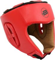 Боксерский шлем BoyBo BH200 боевой (XL, красный) - 