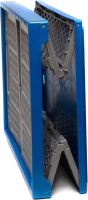 Ящик для хранения Чипполино 475х340х230мм (синий/серый) - 